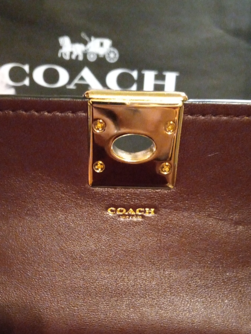 Coach  Drifter Wallet With Chain - Picture 8 of 11